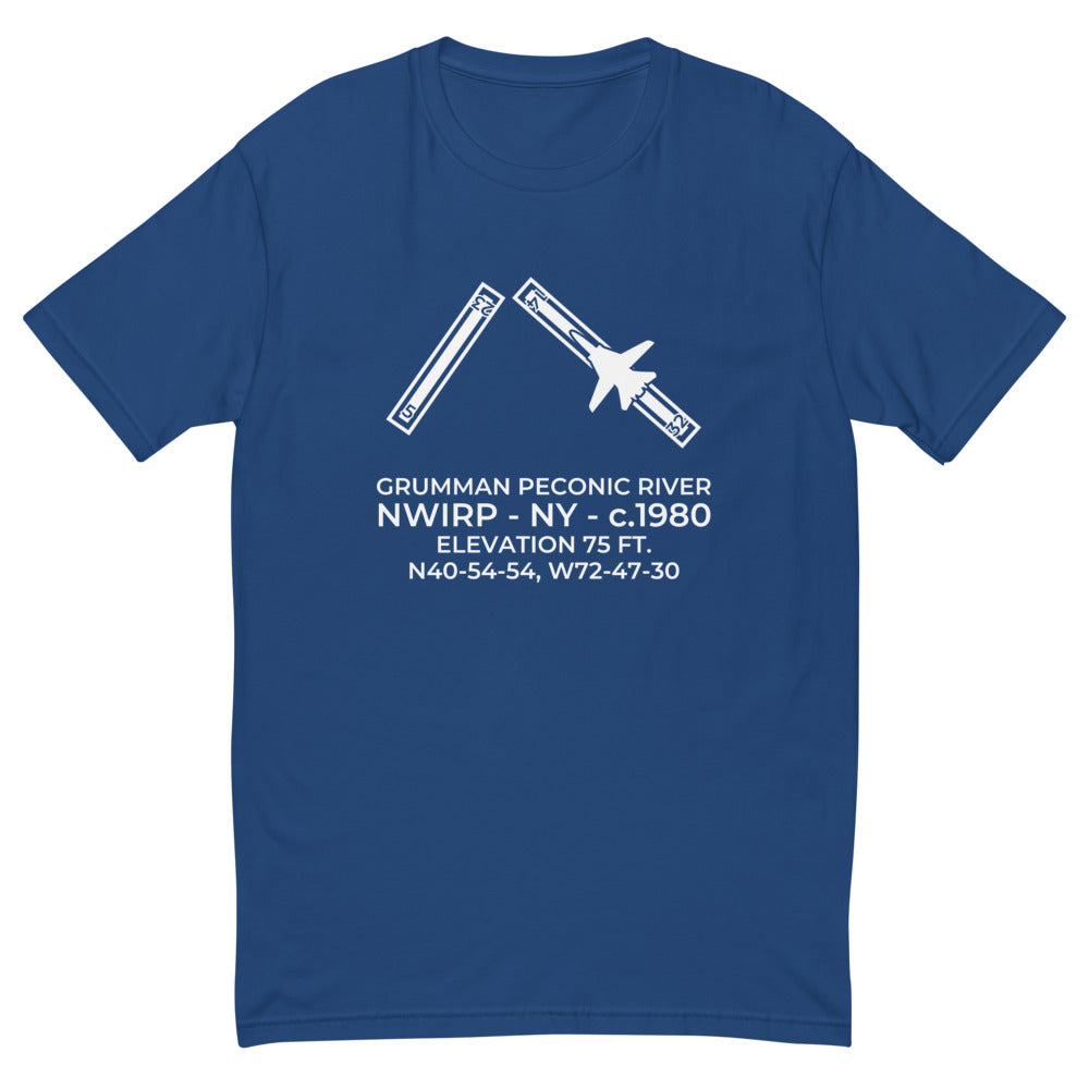 F-14 at Grumman Peconic River, Calverton, NY c.1980 Short Sleeve T-shirt
