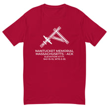 Load image into Gallery viewer, CESSNA 402C at NANTUCKET MEMORIAL in NANTUCKET; MASSACHUSETTS (MA) T-shirt