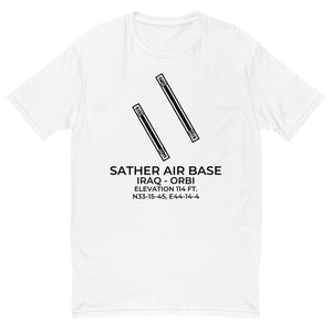 SATHER AIR BASE (BGW; ORBI) in BAGHDAD; IRAQ T-shirt
