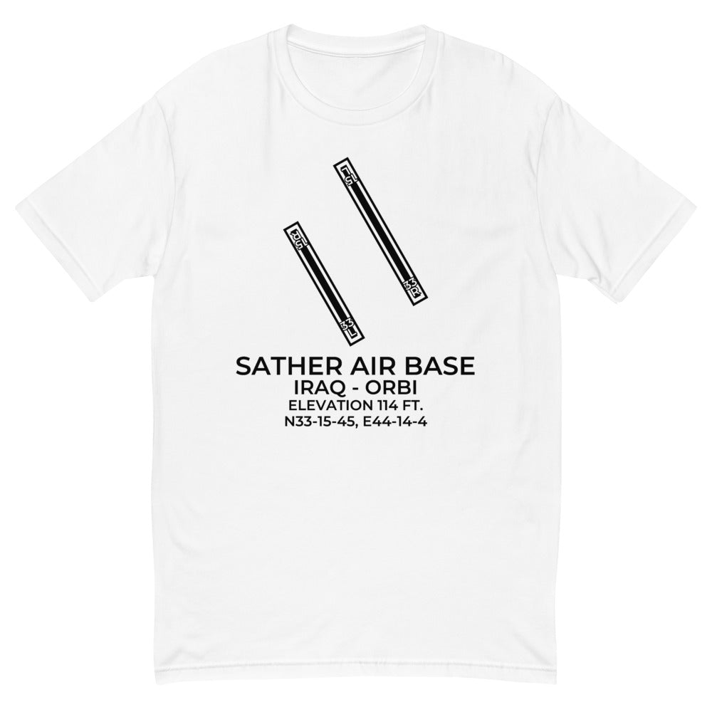 SATHER AIR BASE (BGW; ORBI) in BAGHDAD; IRAQ T-shirt