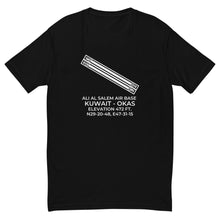 Load image into Gallery viewer, ALI AL SALEM AIR BASE (OKAS) in KUWAIT (KU) T-shirt