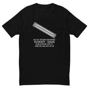 ALI AL SALEM AIR BASE (OKAS) in KUWAIT (KU) T-shirt
