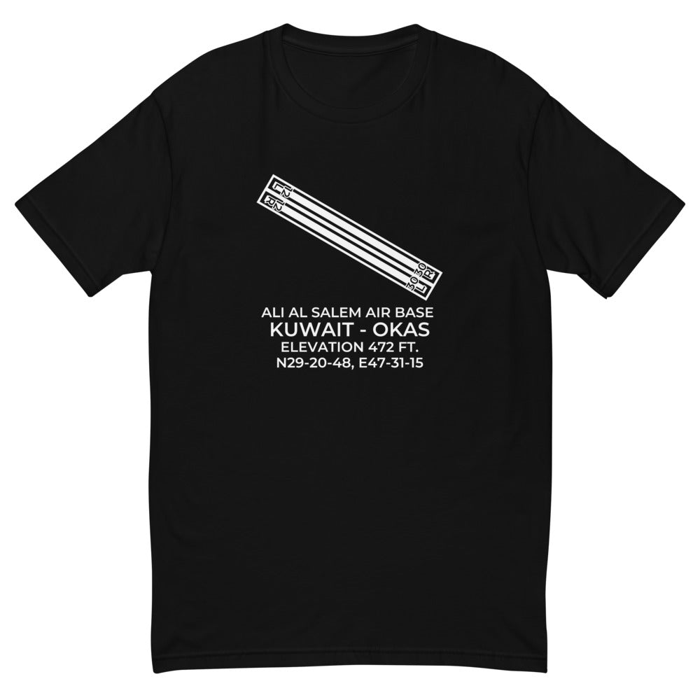 ALI AL SALEM AIR BASE (OKAS) in KUWAIT (KU) T-shirt