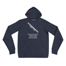 Load image into Gallery viewer, SPANISH FORK ARPT SPRINGVILLE-WOODHOUSE FIELD in SPANISH FORK; UTAH (SPK; KSPK) Hoodie