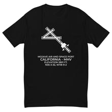 Load image into Gallery viewer, SpaceShipOne at MOJAVE AIR AND SPACE PORT in MOJAVE; CALIFORNIA (MHV; KMHV) T-Shirt