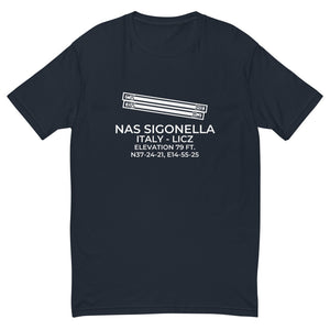 NAS SIGONELLA (NSY; LICZ) in SICILY; ITALY (ITL) T-shirt