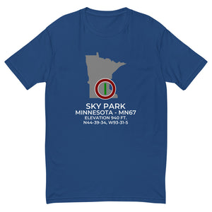 SKY PARK (MN67) in JORDAN; MINNESOTA (MN) T-shirt