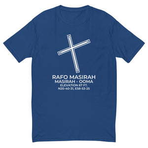 RAFO MASIRAH (MSH; OOMA) in MASIRAH ISLAND; OMAN (OM) T-shirt