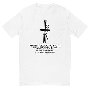CESSNA 172 at MURFREESBORO MUNI (MBT; KMBT) in MURFREESBORO; TENNESSEE (TN) T-shirt