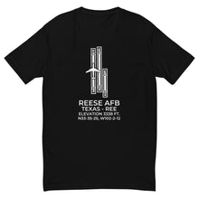 Load image into Gallery viewer, C-141 STARLIFTER at REESE AFB (REE; 8XS8) T-shirt