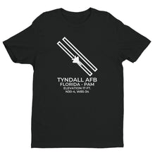 Load image into Gallery viewer, F-22 RAPTOR at TYNDALL AFB; FLORIDA (PAM; KPAM) T-Shirt