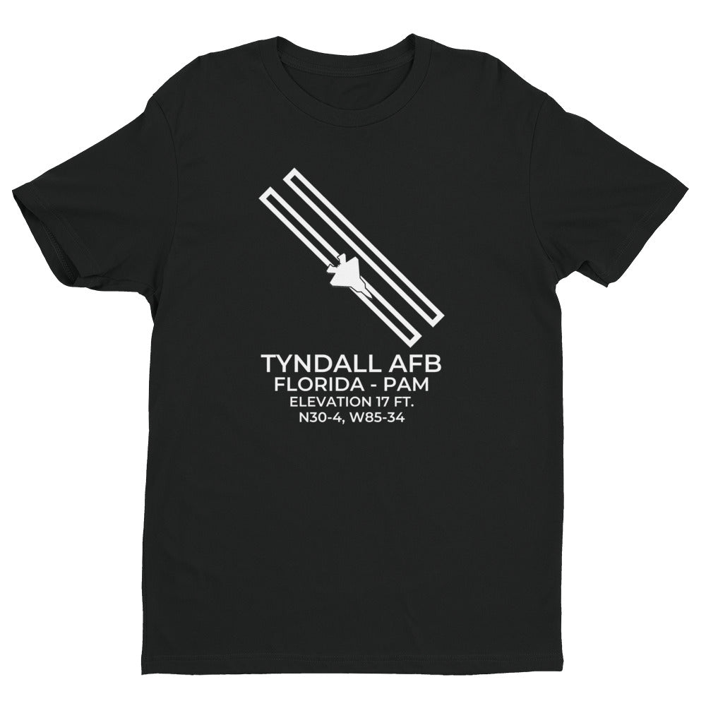 F-22 RAPTOR at TYNDALL AFB; FLORIDA (PAM; KPAM) T-Shirt