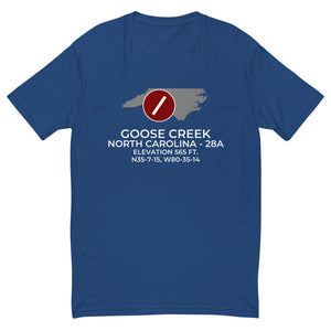 GOOSE CREEK (28A) near INDIAN TRAIL; NORTH CAROLINA (NC) T-shirt