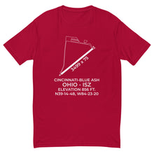 Load image into Gallery viewer, CINCINNATI-BLUE ASH (ISZ; KISZ) in BLUE ASH; OHIO (OH) T-shirt
