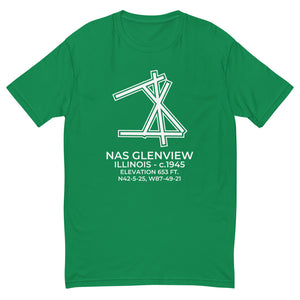 NAS GLENVIEW in GLENVIEW; ILLINOIS (IL) c.1945 T-shirt