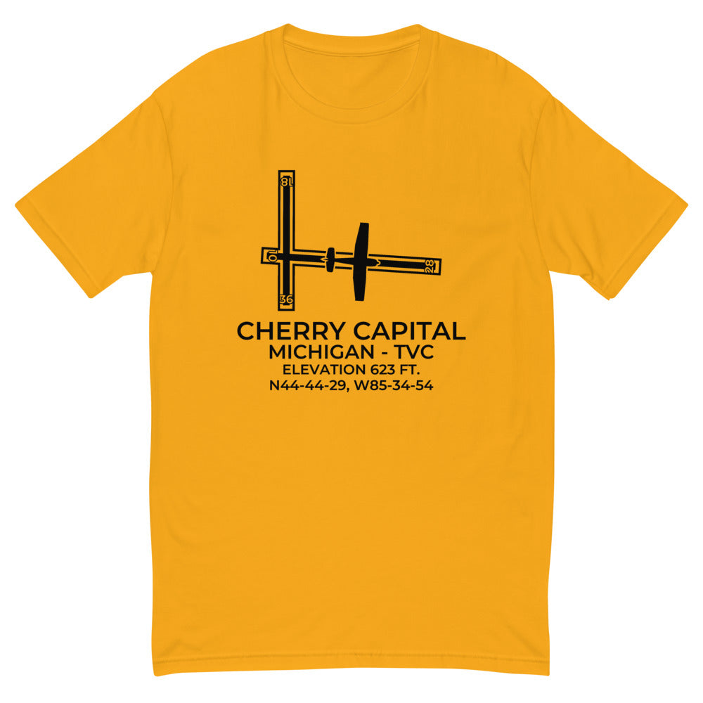 CESSNA 172 at CHERRY CAPITAL (TVC; KTVC) in TRAVERSE CITY; MICHIGAN (MI) T-shirt