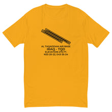 Load image into Gallery viewer, AL TAQADDAM AIR BASE (TQD; ORAT) T-shirt