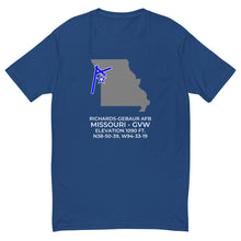 Load image into Gallery viewer, RICHARDS-GEBAUR AFB (GVW; KGVW) outside KANSAS CITY; MISSOURI (MO) c. 1965 T-shirt