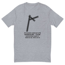Load image into Gallery viewer, RICHARDS-GEBAUR AFB (GVW; KGVW) outside KANSAS CITY; MISSOURI (MO) c. 1965 T-shirt