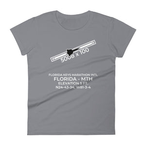 SR-71 at FLORIDA KEYS MARATHON INTL (MTH; KMTH) Women's Short Sleeve T-shirt