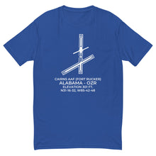 Load image into Gallery viewer, UH-1 HUEY at CAIRNS AAF (FORT RUCKER) in FORT RUCKER/OZARK; ALABAMA (OZR; KOZR) T-Shirt