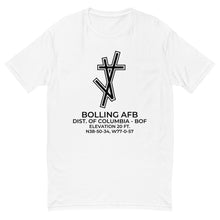 Load image into Gallery viewer, BOLLING AFB (BOF; KBOF) in WASHINGTON, D.C. c.1950s T-shirt