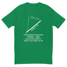 Load image into Gallery viewer, CINCINNATI-BLUE ASH (ISZ; KISZ) in BLUE ASH; OHIO (OH) T-shirt