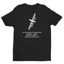 Load image into Gallery viewer, CESSNA 172 at DAYTON-WRIGHT BROTHERS in DAYTON; OHIO (MGY; KMGY) T-Shirt