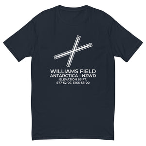 WILLIAMS FIELD (NZWD) c.1960-1990 in ANTARCTICA T-shirt