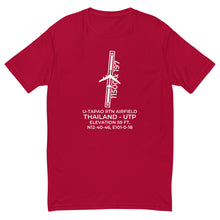 Load image into Gallery viewer, B-52 STRATOFORTRESS at U-TAPAO ROYAL THAI NAVY (RTN) AIRFIELD (UTP; VTBU) T-shirt