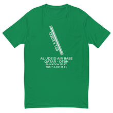 Load image into Gallery viewer, AL UDEID AIR BASE (XJD; OTBH) in RAYYAN; QATAR (QA) pre-2016 T-shirt