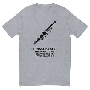 B-58 HUSTLER at GRISSOM AFB near PERU; INDIANA (IN) T-shirt