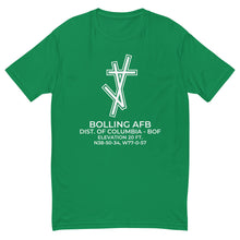 Load image into Gallery viewer, BOLLING AFB (BOF; KBOF) in WASHINGTON, D.C. c.1950s T-shirt