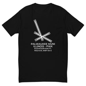 PALWAUKEE MUNICIPAL outside Chicago/Prospect Heights/Wheeling; ILLINOIS (IL) c.1998 T-shirt