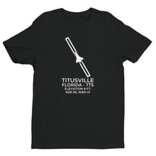 Load image into Gallery viewer, Titusville, Florida with Shuttle Orbiter (TTS) Short Sleeve T-shirt