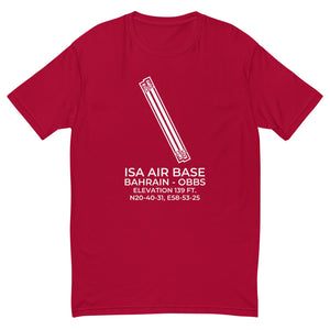 ISA AIR BASE (OBBS) in BAHRAIN (BH) T-shirt