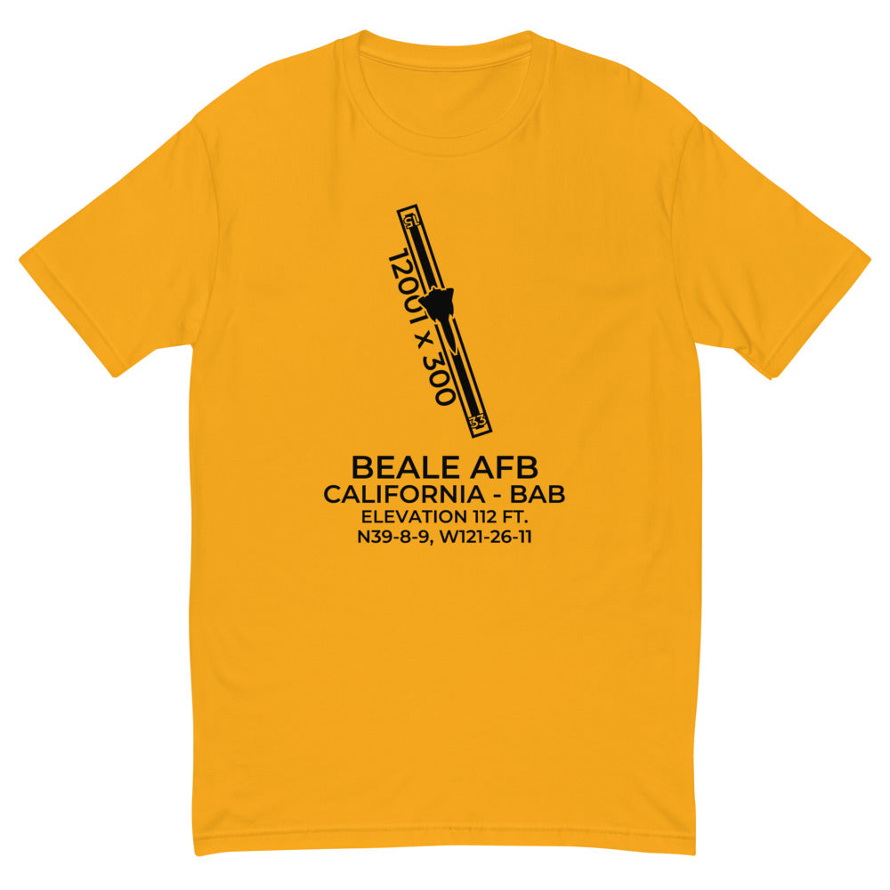 SR-71A at BEALE AFB (BAB; KBAB) near MARYSVILLE; CALIFORNIA (CA) T-shirt