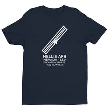 Load image into Gallery viewer, F-15 EAGLE at NELLIS AFB; NEVADA (LSV; KLSV) T-Shirt