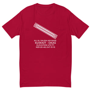 ALI AL SALEM AIR BASE (OKAS) in KUWAIT (KU) T-shirt