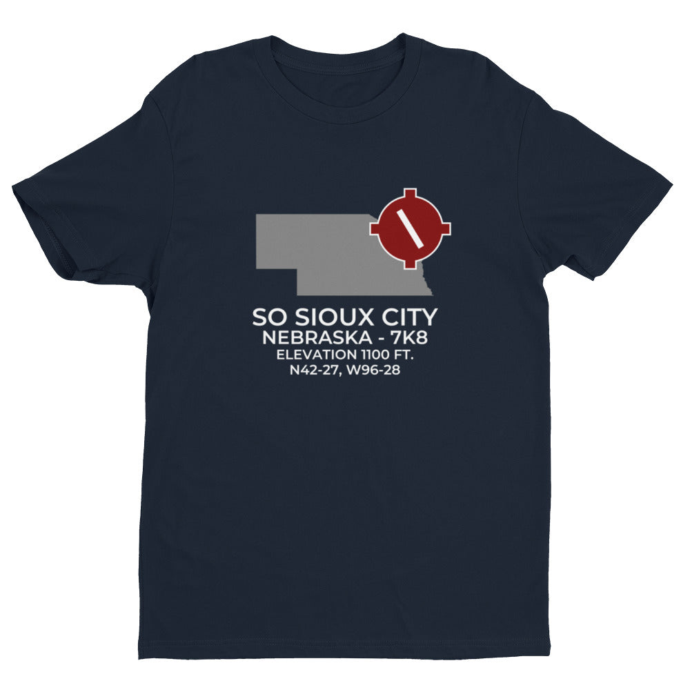 South Sioux City; NEBRASKA (7K8) Short Sleeve T-shirt