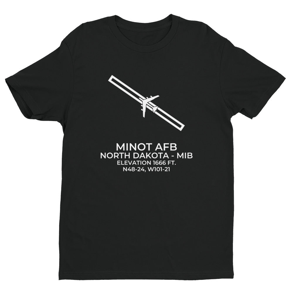 MINOT AFB; NORTH DAKOTA (MIB; KMIB) T-Shirt