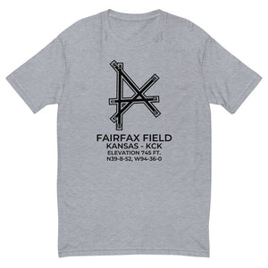FAIRFAX FIELD (KCK) in KANSAS CITY; KANSAS (KS) c.1945 T-shirt
