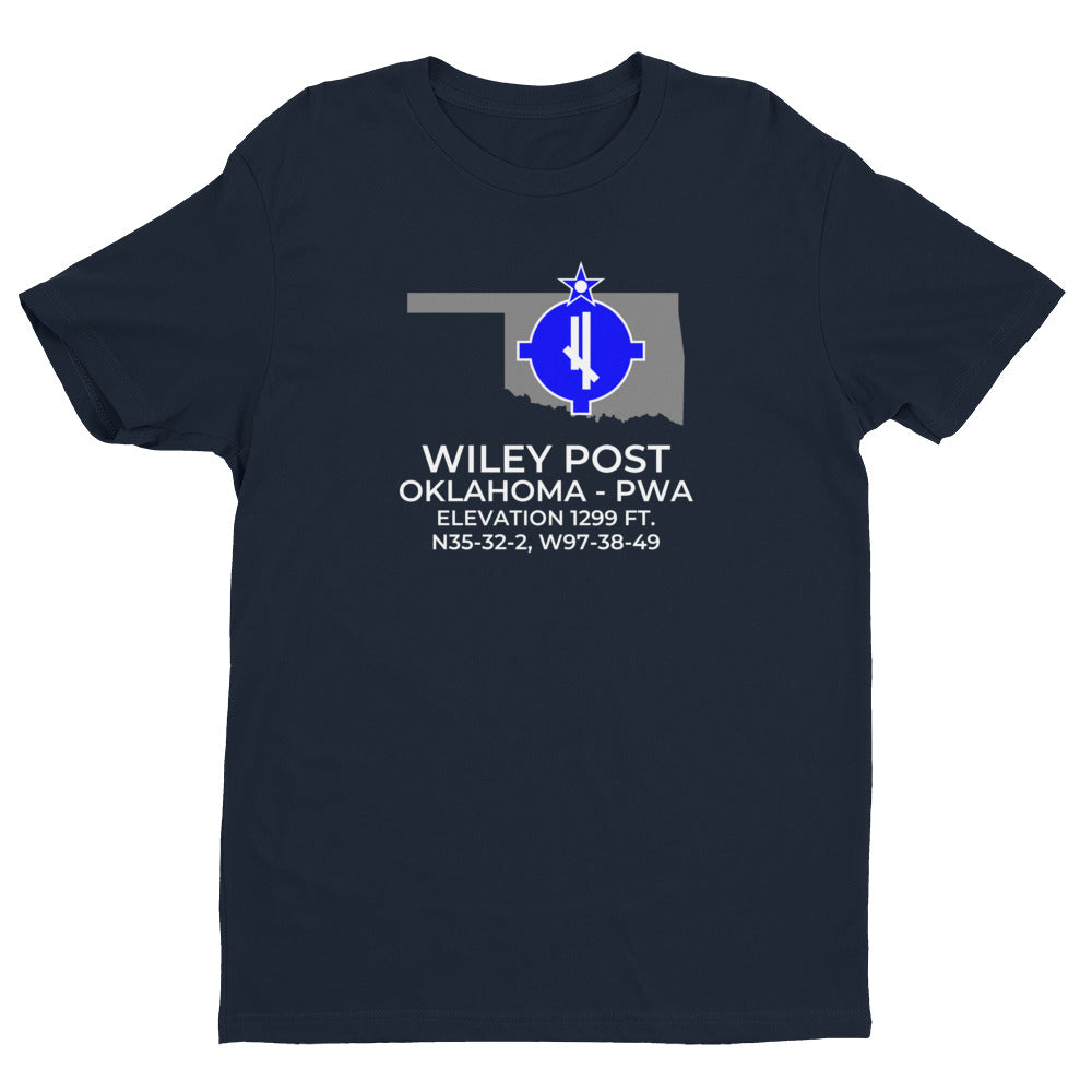 WILEY POST AIRPORT; OKLAHOMA (PWA; KPWA) T-Shirt