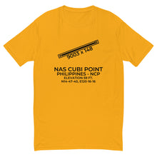 Load image into Gallery viewer, NAS CUBI POINT (NCP) in SUBIC BAY; PHILIPPINES (PH) T-shirt