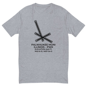 PALWAUKEE MUNICIPAL outside Chicago/Prospect Heights/Wheeling; ILLINOIS (IL) c.1998 T-shirt