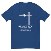Load image into Gallery viewer, F-15 at NAS KEFLAVIK (KEF; BIKF) outside Reykjavík; ICELAND T-shirt