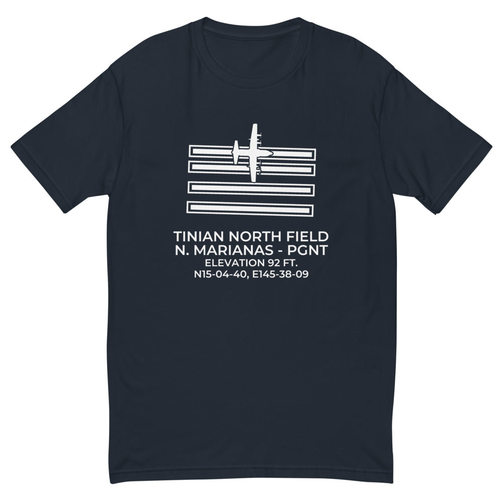 C-130 HERCULES at TINIAN NORTH FIELD (PGNT) T-shirt