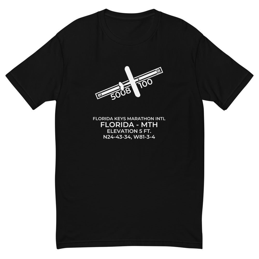 PIPER CUB at FLORIDA KEYS MARATHON INTL (MTH; KMTH) T-shirt
