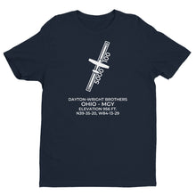 Load image into Gallery viewer, CESSNA 172 at DAYTON-WRIGHT BROTHERS in DAYTON; OHIO (MGY; KMGY) T-Shirt