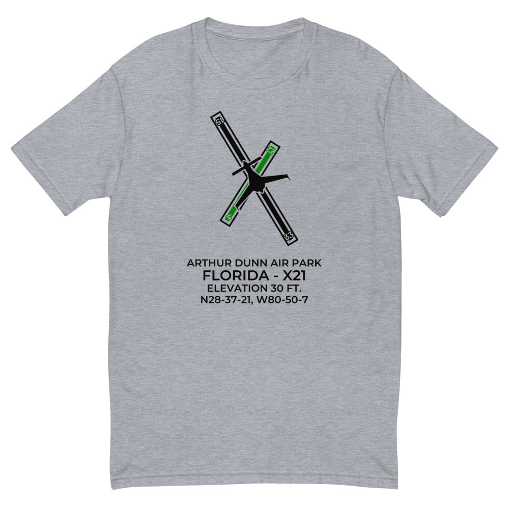 VariEze at Arthur Dunn Air Park (X21) in Titusville; Florida (FL) T-shirt